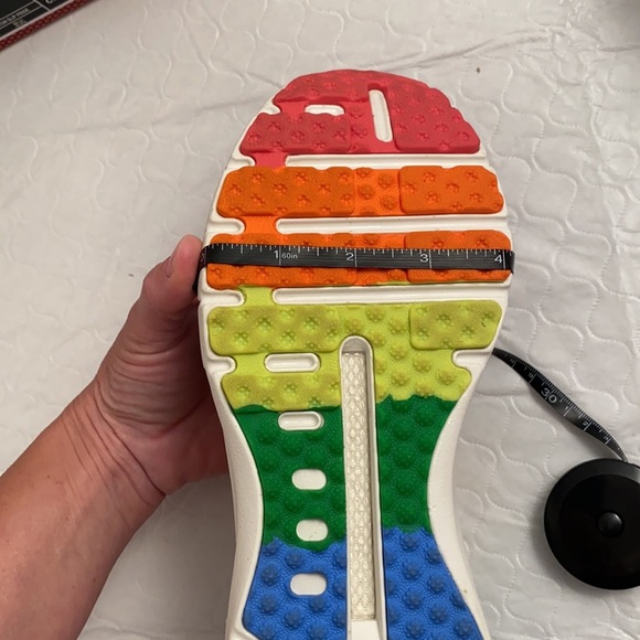 Under Armour tie dye rainbow HOVR Phantom Slip on PRIDE collection sneakers - Picture 10 of 12